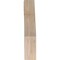 Ekena Millwork 4"W x 18"D x 22"H Merced Rough Sawn Knee Brace, Douglas Fir BRC04X18X22MRC00RDF - alternate 4